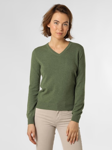 Pull-over Franco Callegari en vert : devant