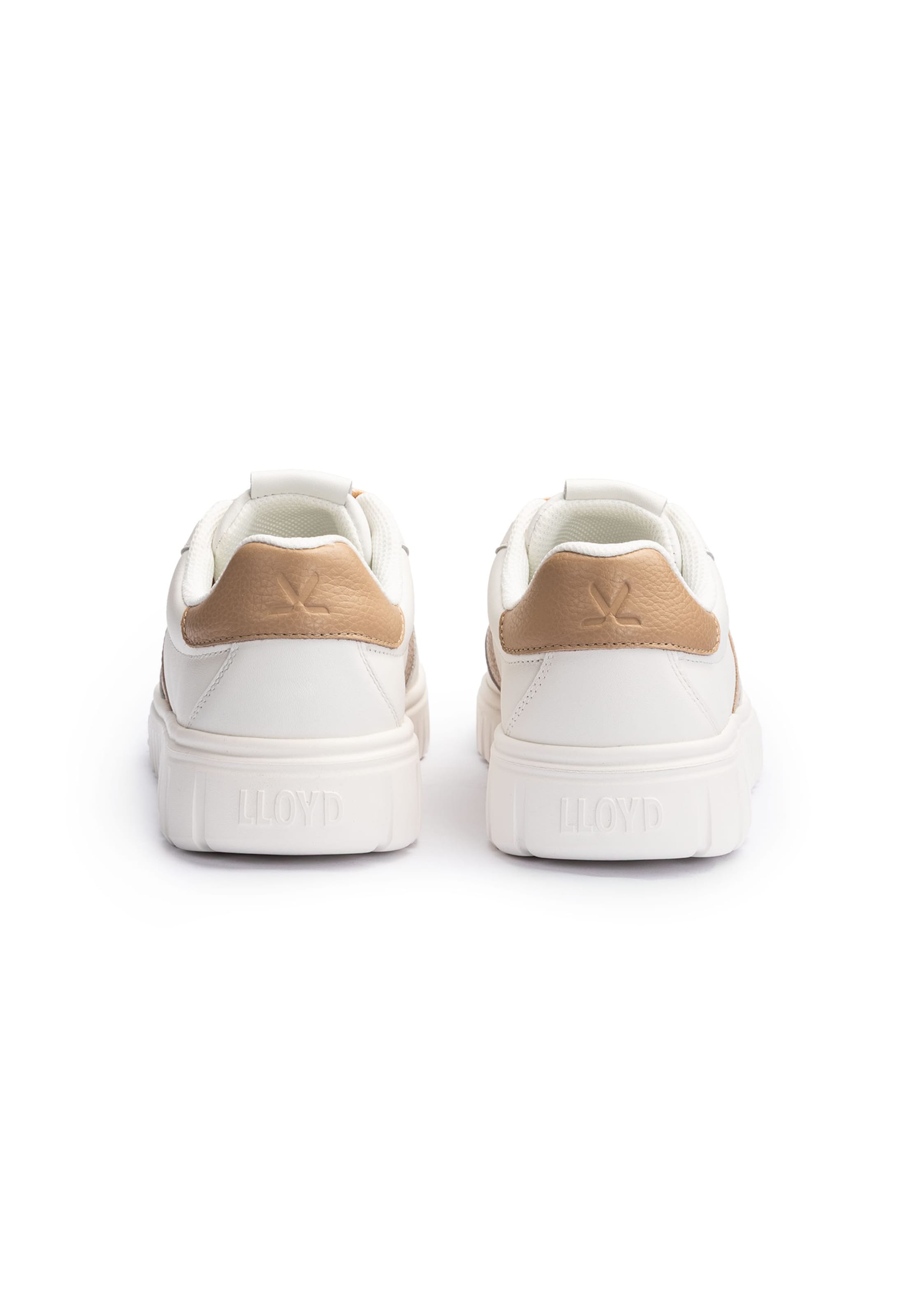 Baskets hautes LLOYD en blanc