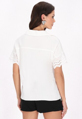 faina Blouse 'Fashion Look' in White