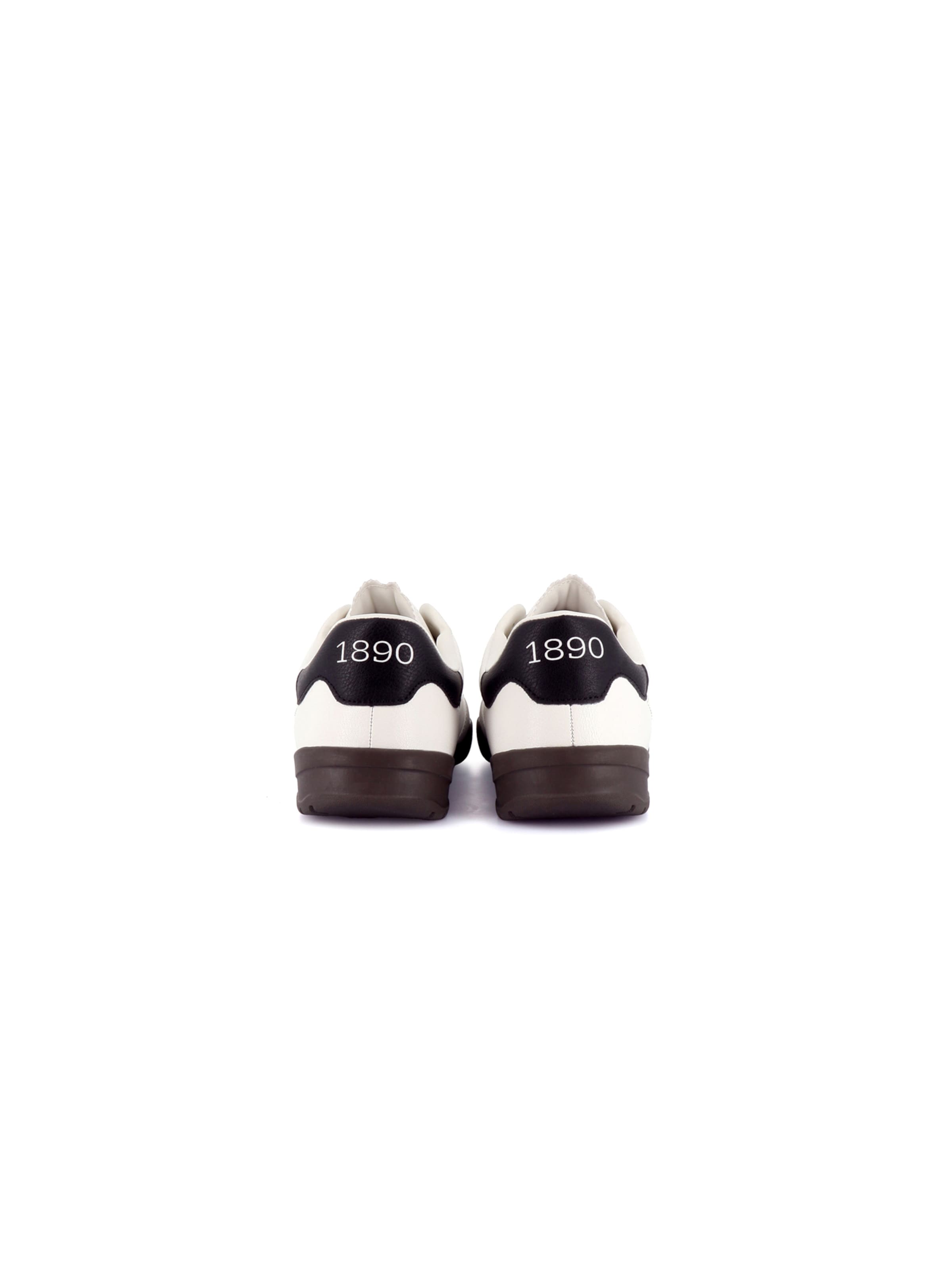 Baskets basses 'Jazz' US POLO ASSN. en blanc