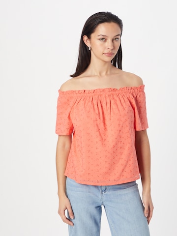 ONLY - Blusa 'SANDY' en naranja: frente