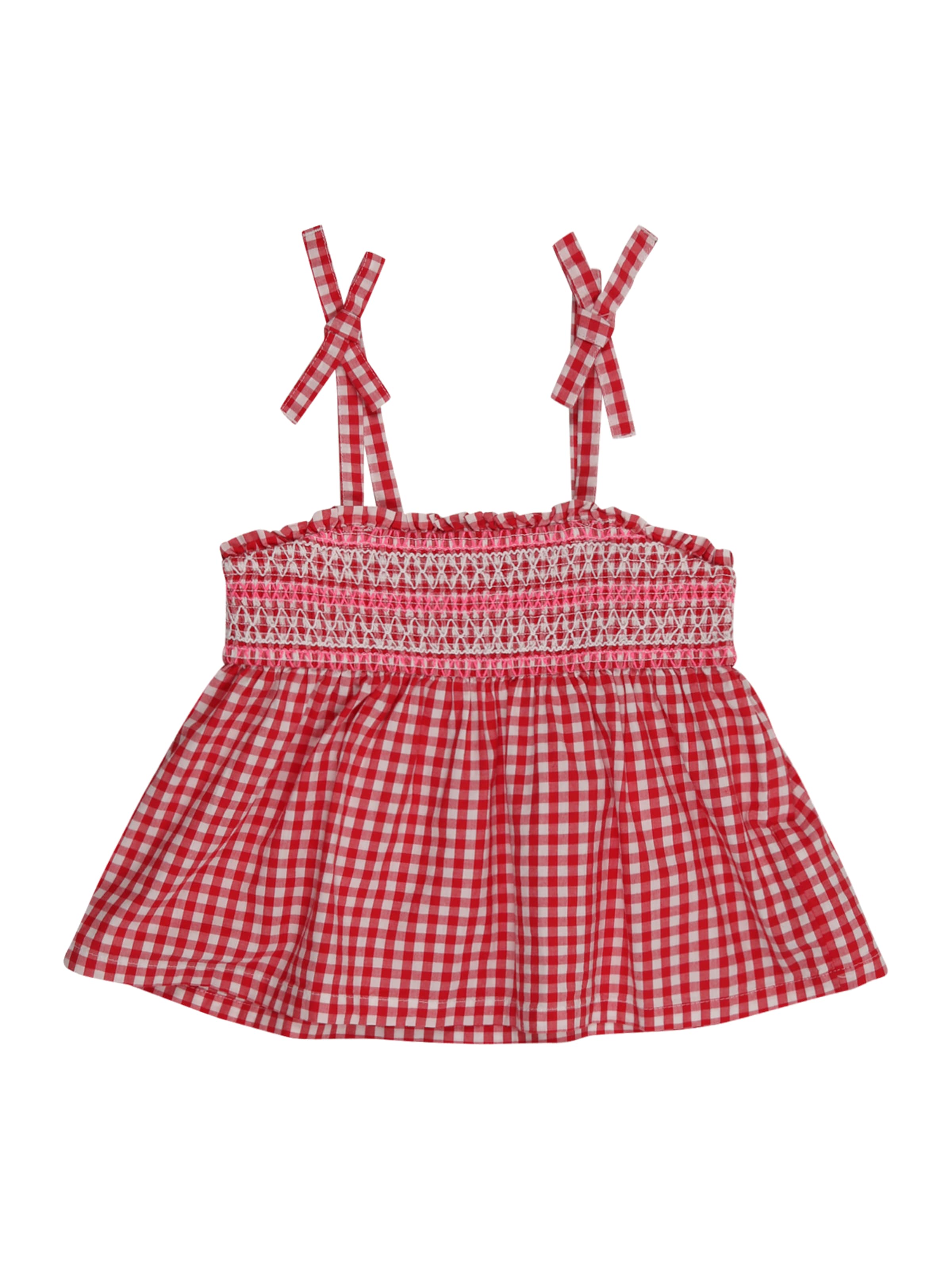 GAP Top 'V-MAY' – červená: přední strana