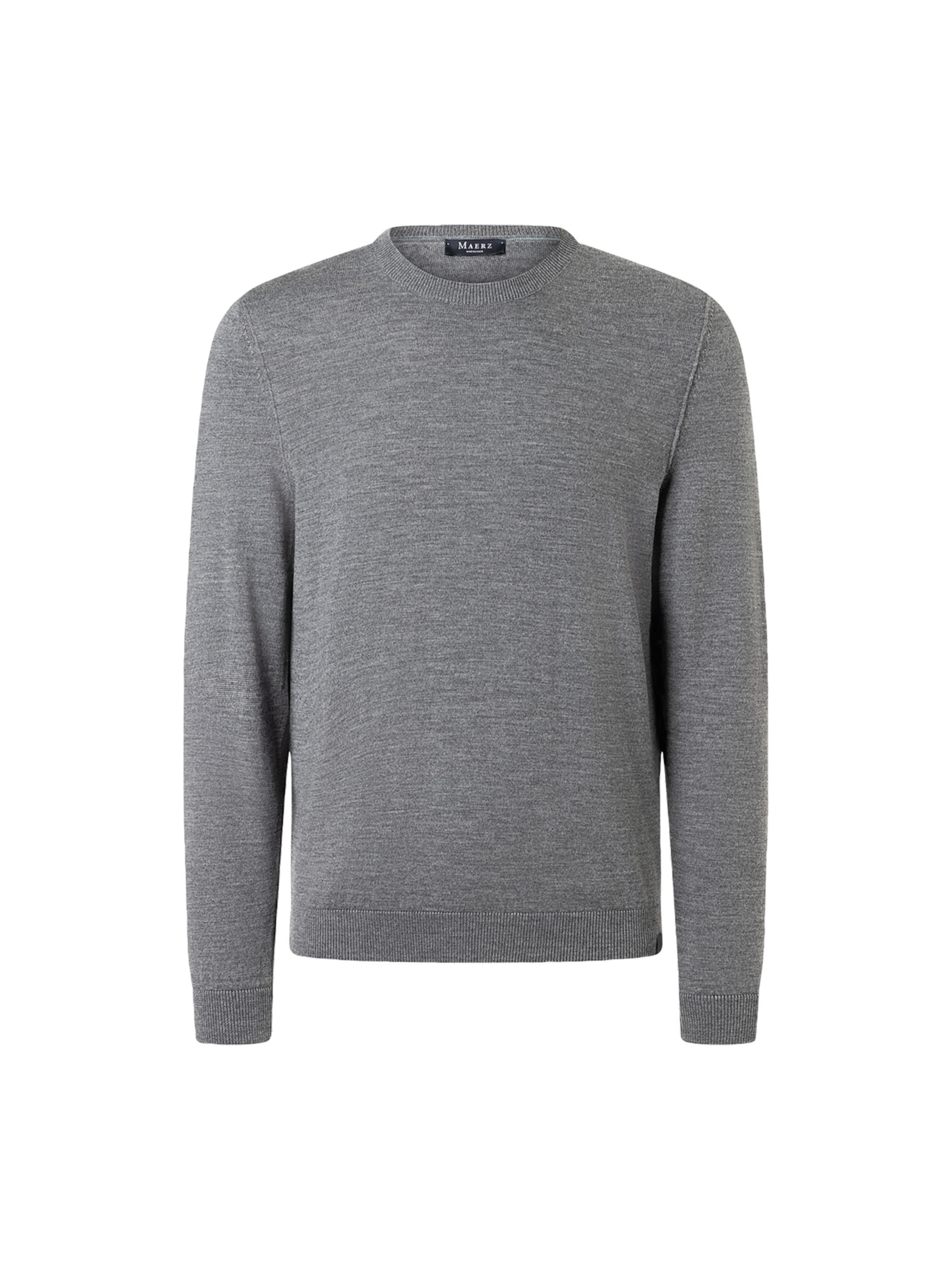 MAERZ Muenchen Trui in Grijs: voorkant