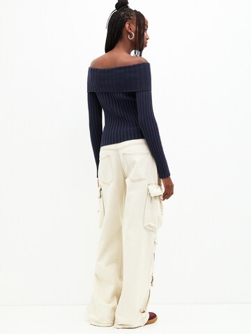 Pull&Bear Trui in Blauw
