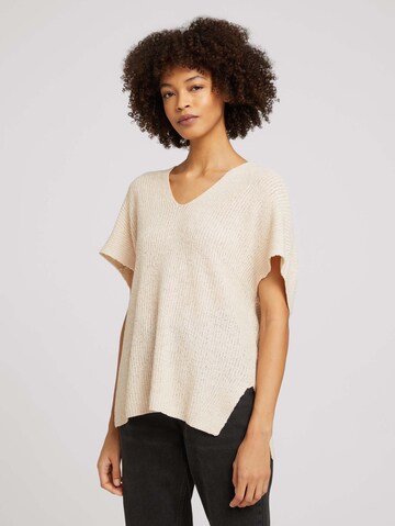 Pullover di TOM TAILOR in beige: frontale