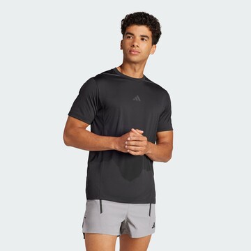 ADIDAS PERFORMANCE - Camisa funcionais 'Adistrong' em preto: frente