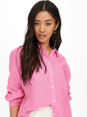 ONLY Blouse 'Tokyo' in Roze