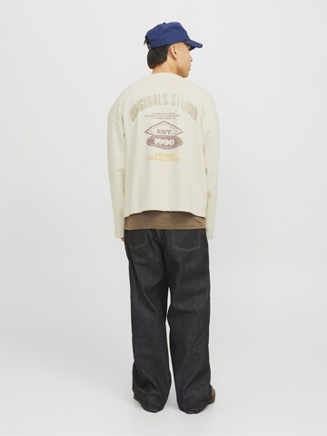 JACK & JONES Sweatshirt i hvid