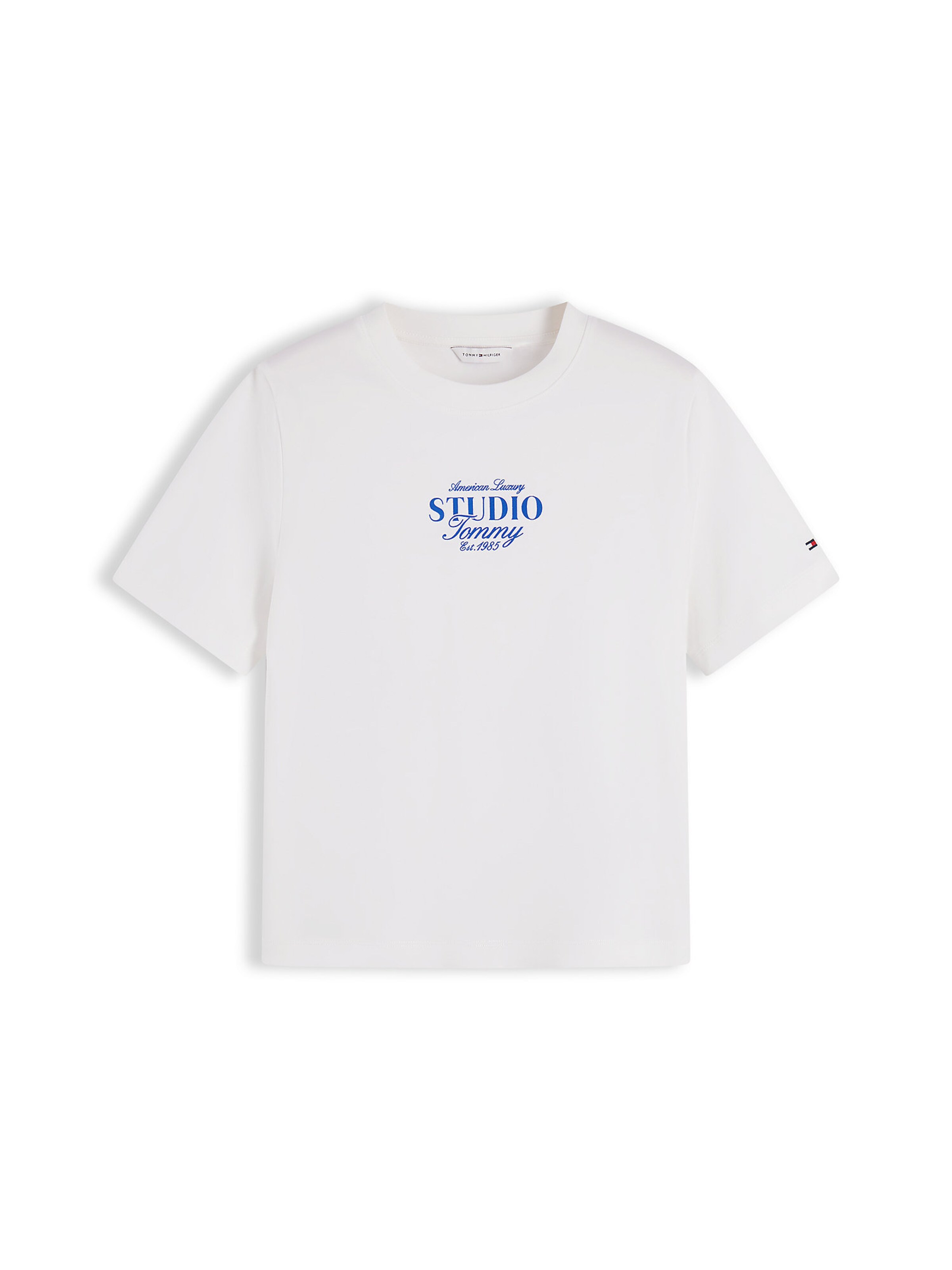 TOMMY HILFIGER T-Shirt in Weiß: Vorderseite