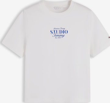 TOMMY HILFIGER T-Shirt in Weiß: Vorderseite