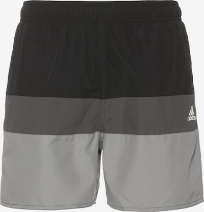 ADIDAS PERFORMANCE Swimming Trunks in Grey / Black, Item view