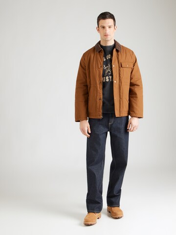 MUSTANG Sweatshirt 'Clio' in Black