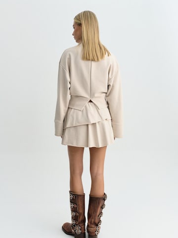 Jupe 'AURA SKIRT GREY' FEMSSY en beige