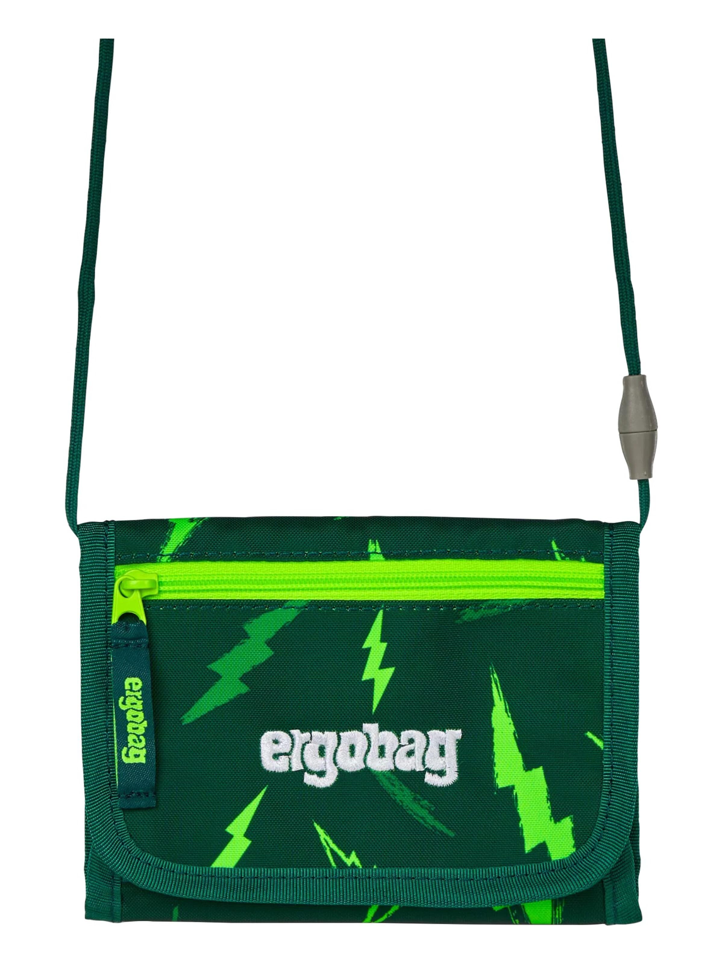 ergobag Portemonnaie 'Brustbeutel Brustbeutel'‌‌‌‌ in Grün: Vorderseite
