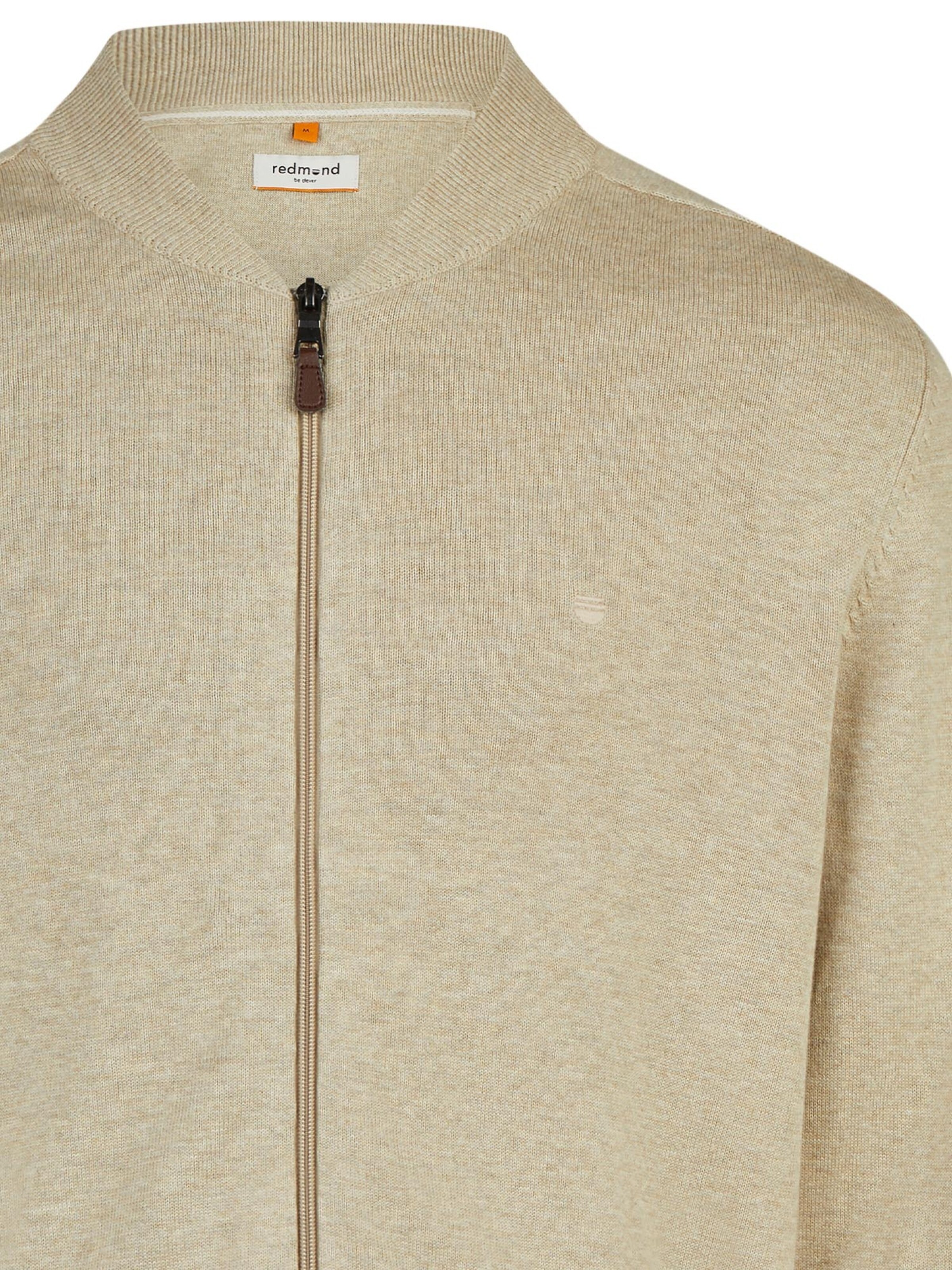 redmond Strickjacke 'Basic'‌‌‌‌‌‌‌ in Beige