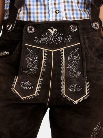 Steigenhöfer Regular Traditional Pants 'Annika' in Brown