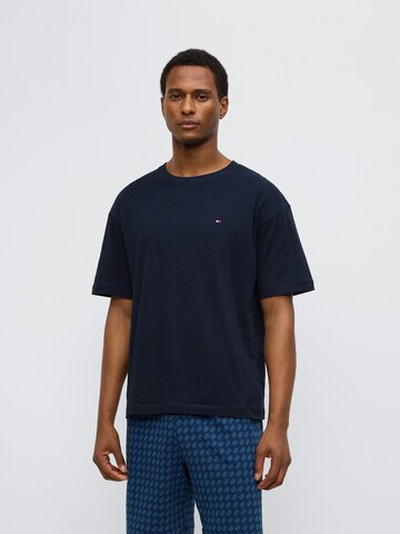 Tommy Hilfiger Underwear Pyjama kort in Blauw: voorkant