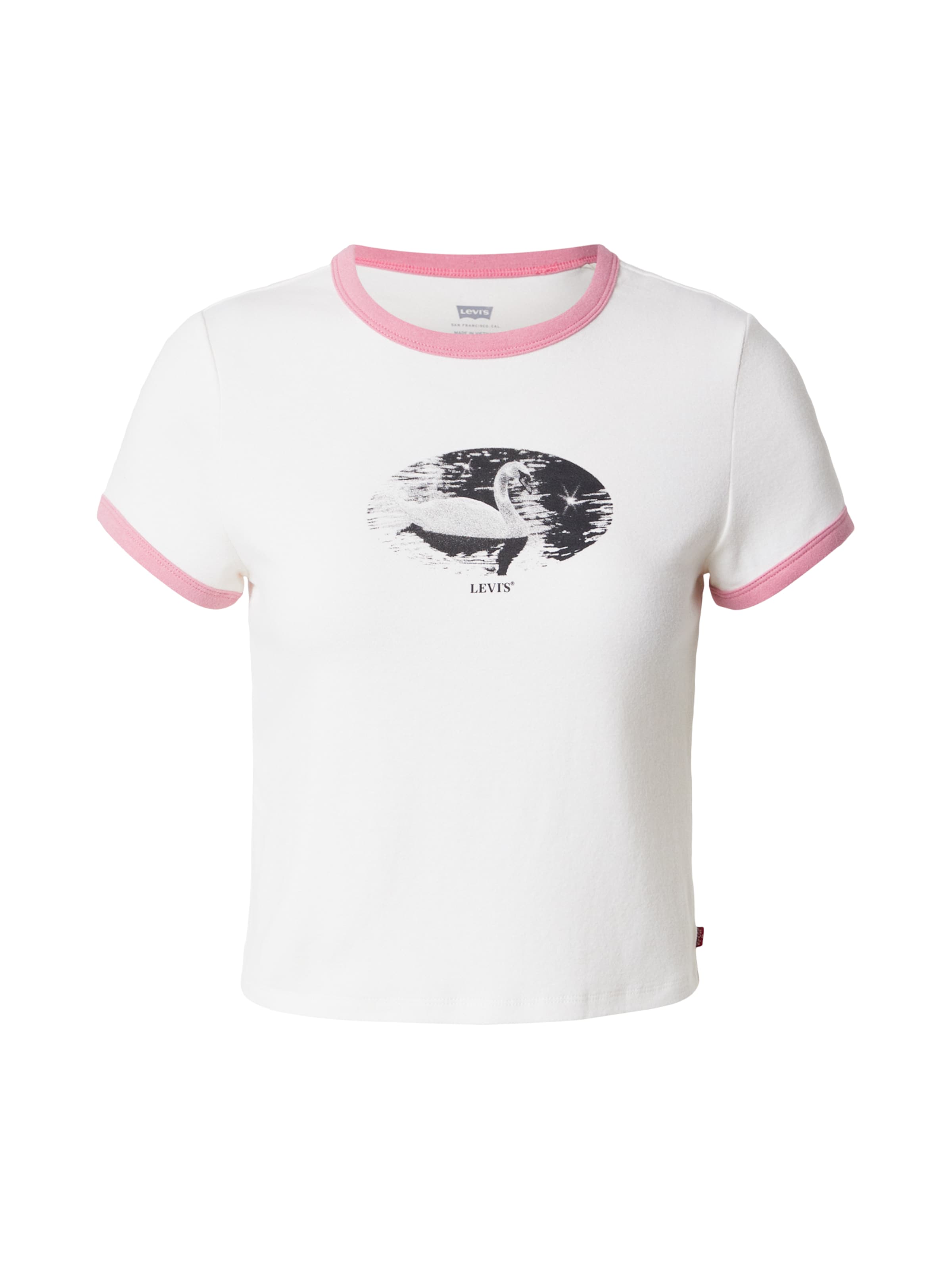 Tricou 'ESSENTIAL' de la LEVI'S ® pe alb: față