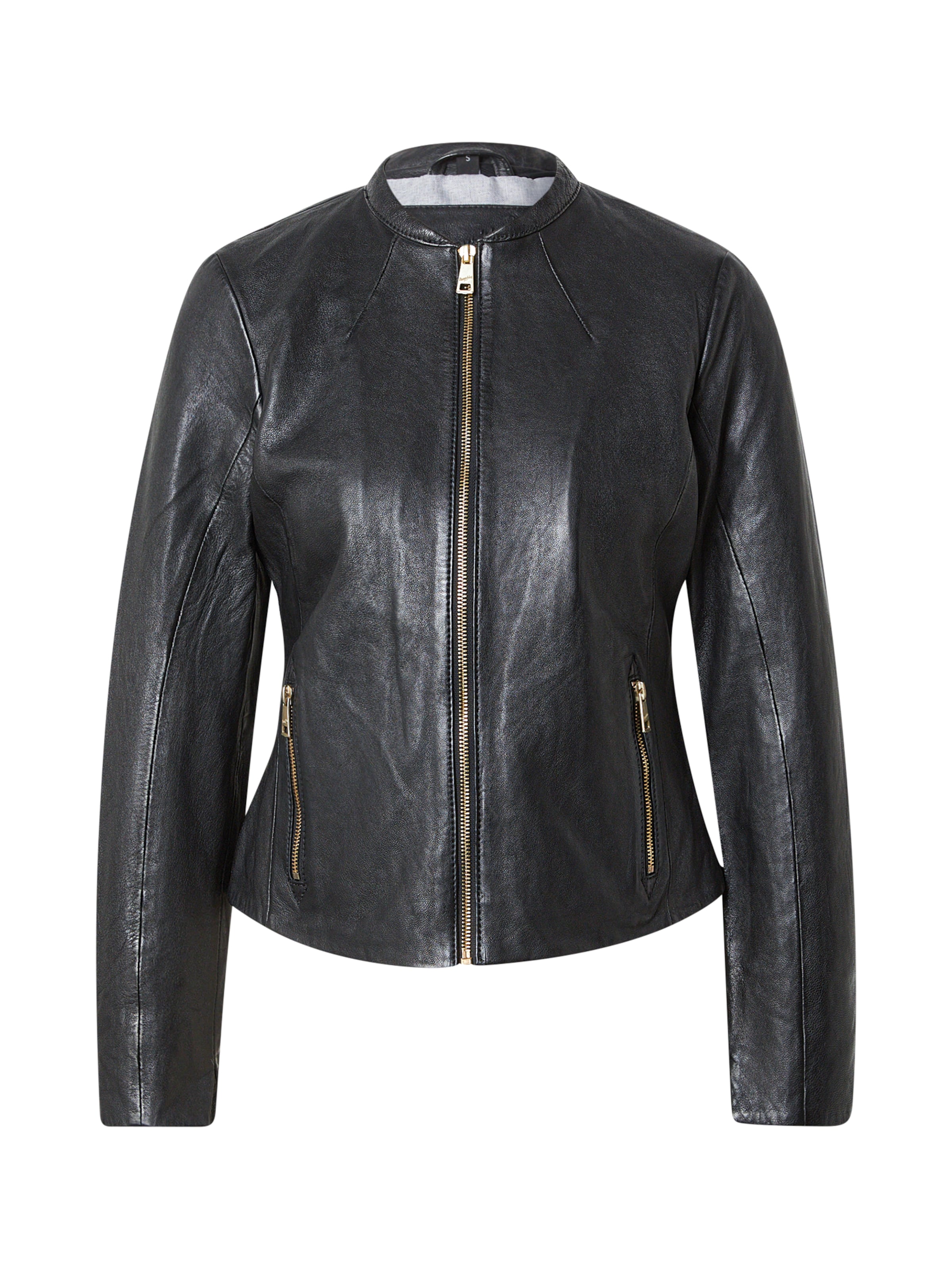 Mauritius - Casaco meia-estação 'MWArmaly' em preto: frente