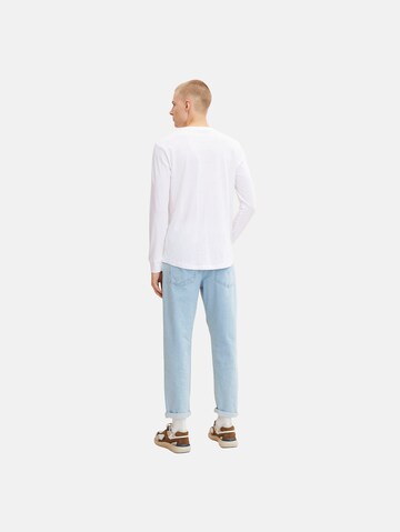 T-Shirt TOM TAILOR DENIM en blanc