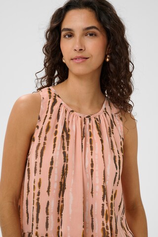 SAINT TROPEZ - Blusa 'RavenaSZ' em laranja