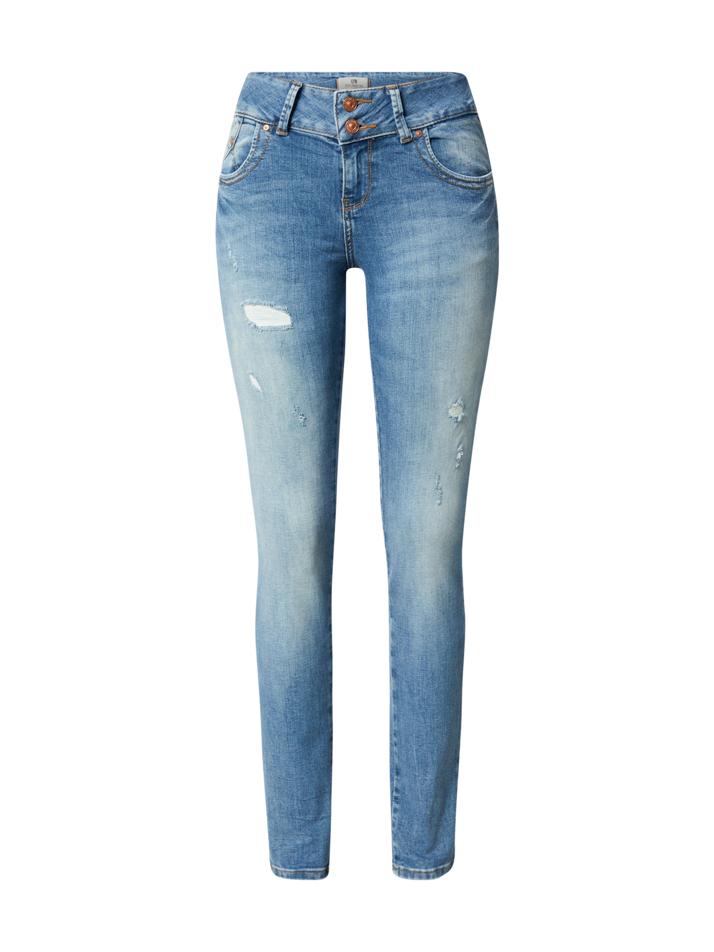 Frauen Große Größen LTB Jeans 'Molly' in Blau - HT74040