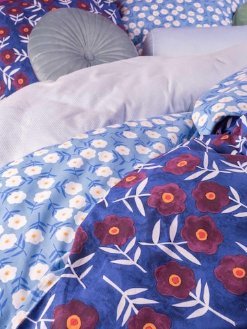 ESSENZA Duvet Cover 'Blooming Ballet' in Blue