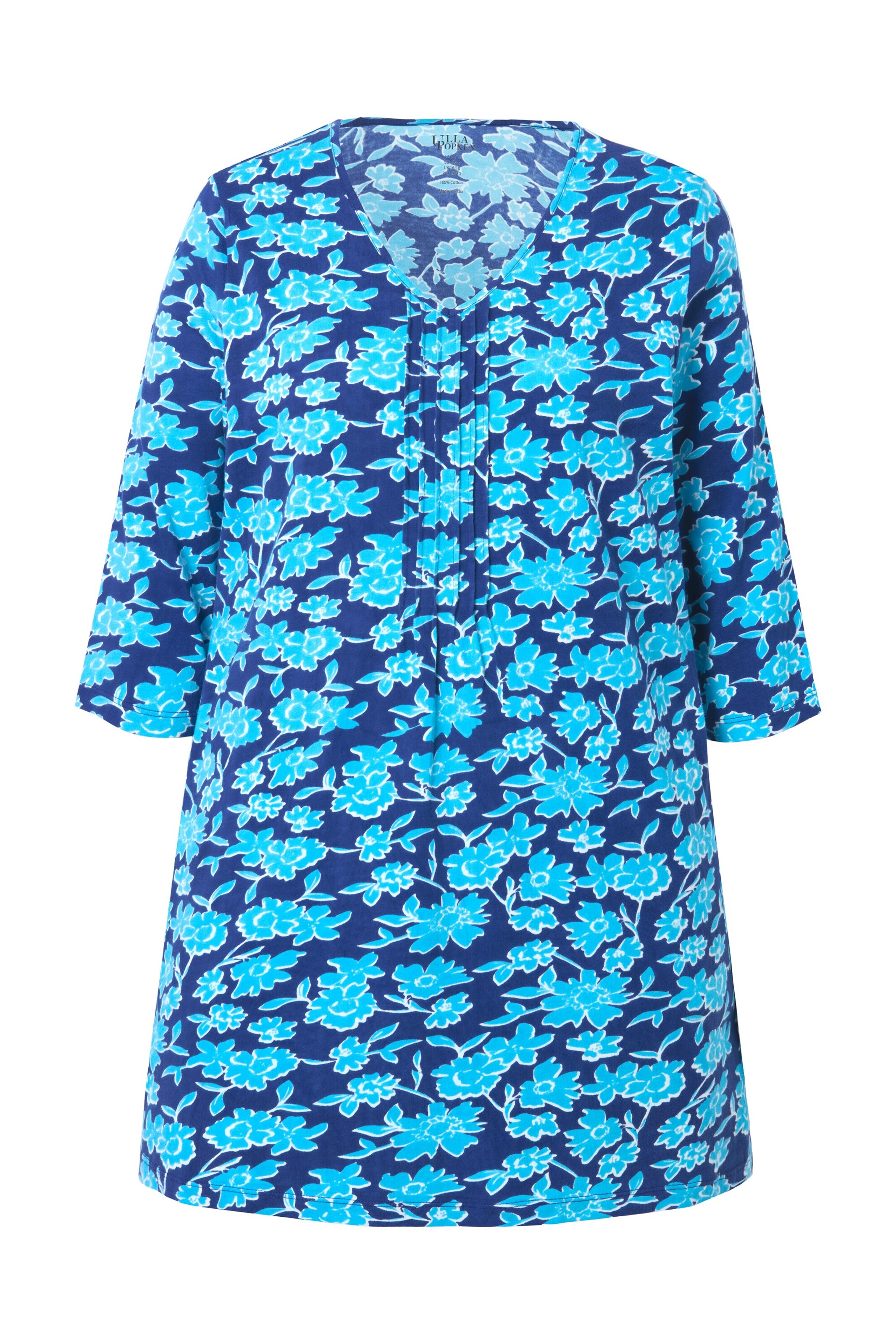 Ulla Popken Tunic in Blue: front