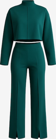 WOMAN VISION Hosenanzug in Grün: Vorderseite
