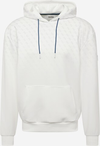 GUESS Sportsweatshirt 'Jessen' i hvid: forside