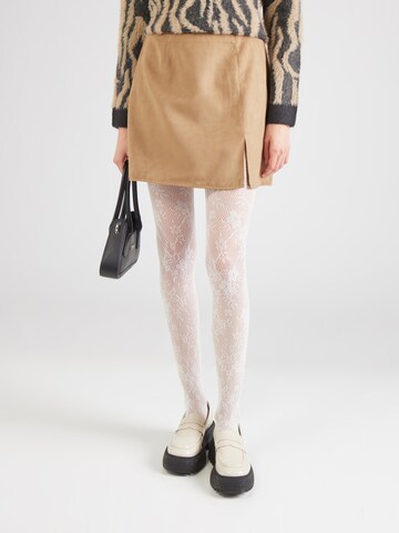 Noisy may - Falda en beige: frente