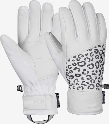 REUSCH Athletic Gloves 'Beatrix' in White: front