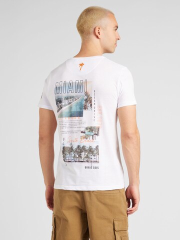 BRAVE SOUL T-Shirt in Weiß: predná strana