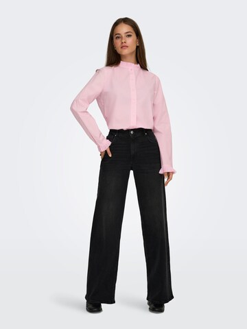 ONLY Blouse 'ONLREJKA' in Pink