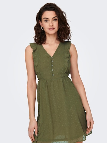 ONLY - Vestido 'SOF' en verde