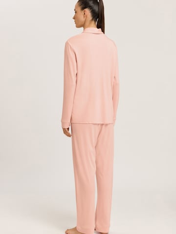 Hanro Pyjama ' Natural Comfort ' in Oranje