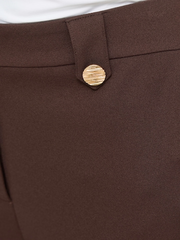 VILA - Loosefit Pantalón 'VIClua' en marrón