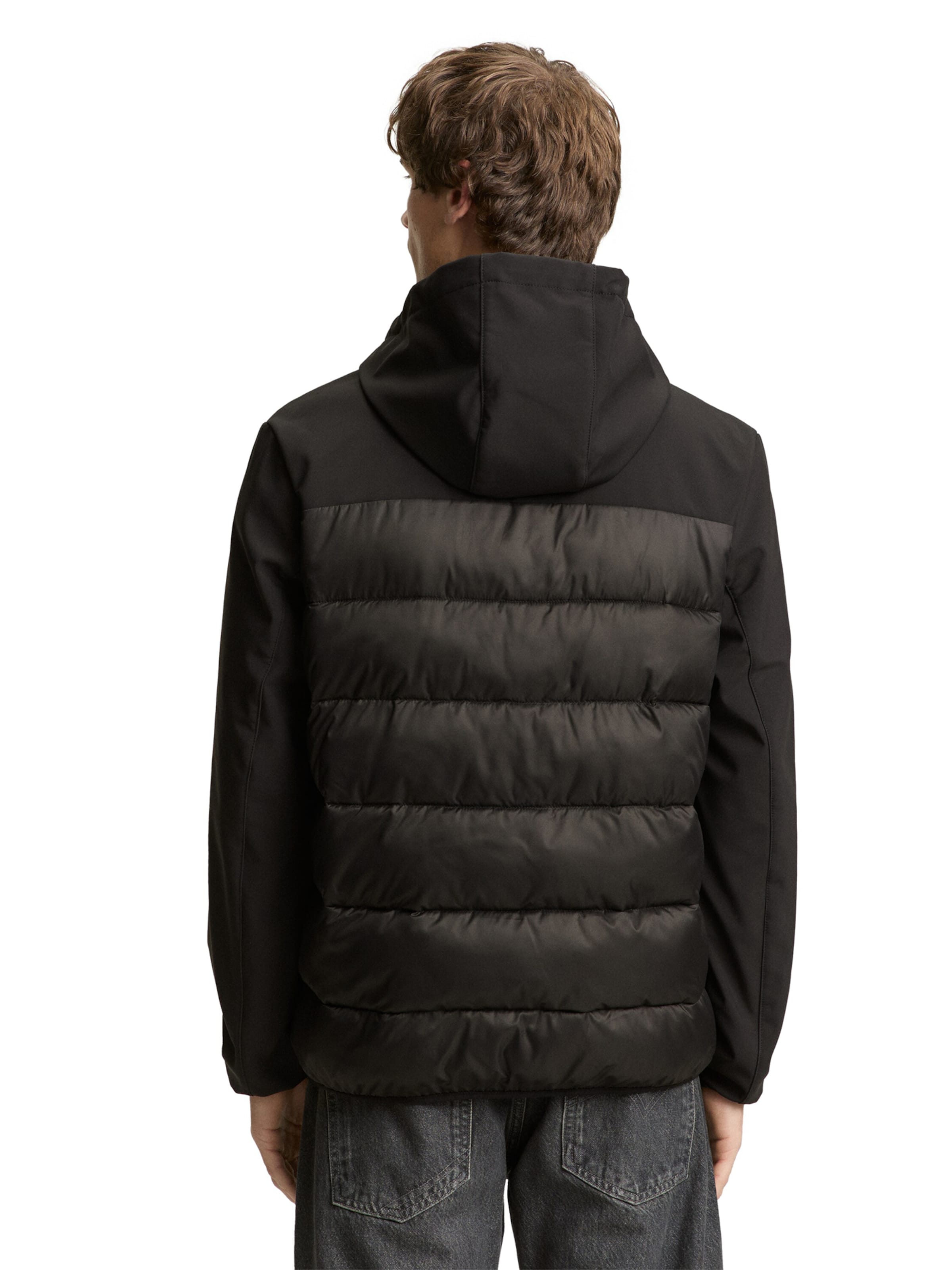 TOM TAILOR DENIM - Chaqueta de entretiempo en negro