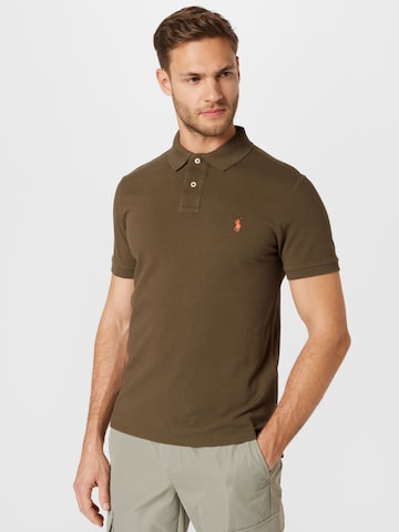 T-Shirt Polo Ralph Lauren en vert : devant