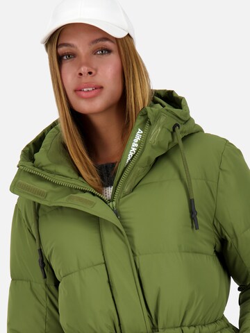 Alife and Kickin - Casaco de inverno 'Erin' em verde