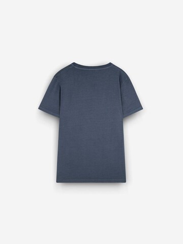 Scalpers T-Shirt 'Skull' in Blau