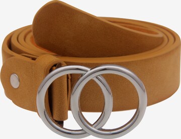 Leslii Belt in Brown: front