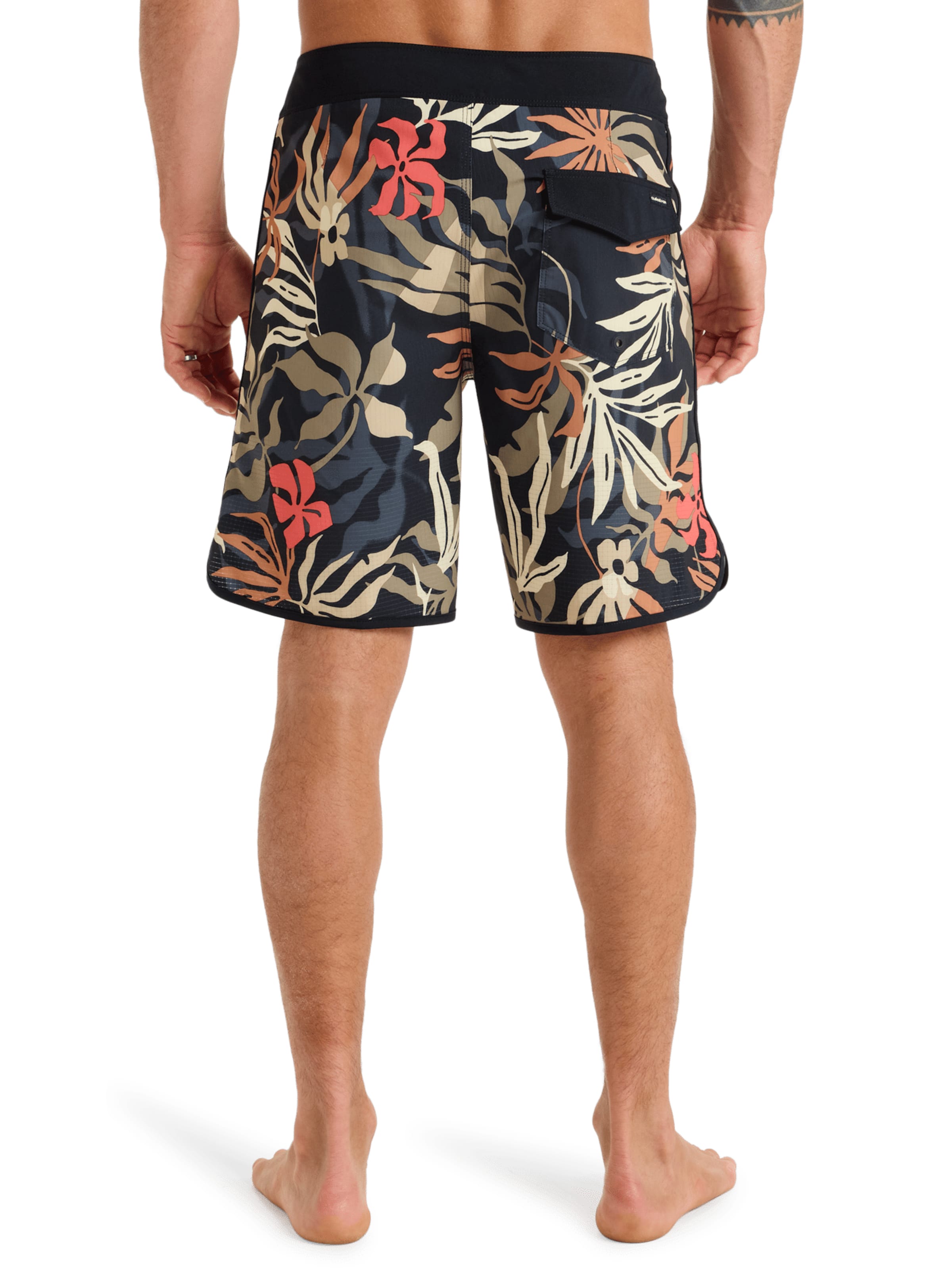 QUIKSILVER Boardshorts 'Scallop 19' in Schwarz