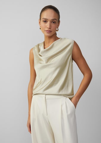 Chemisier s.Oliver BLACK LABEL en beige : devant