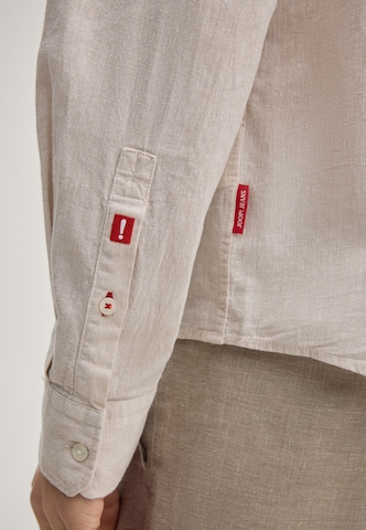 JOOP! Jeans Regular fit Button Up Shirt 'Hali' in White