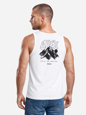 Neverless Shirt 'Apex mountain' in White
