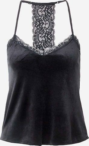 Hunkemöller Schlafshirt in Schwarz: predná strana