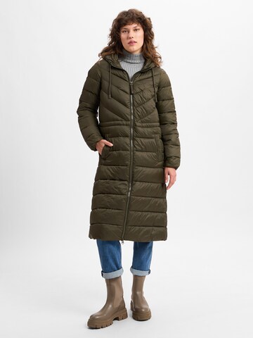 Manteau d’hiver COMMA en vert : devant
