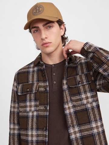 JACK & JONES Regular Fit Hemd in Braun