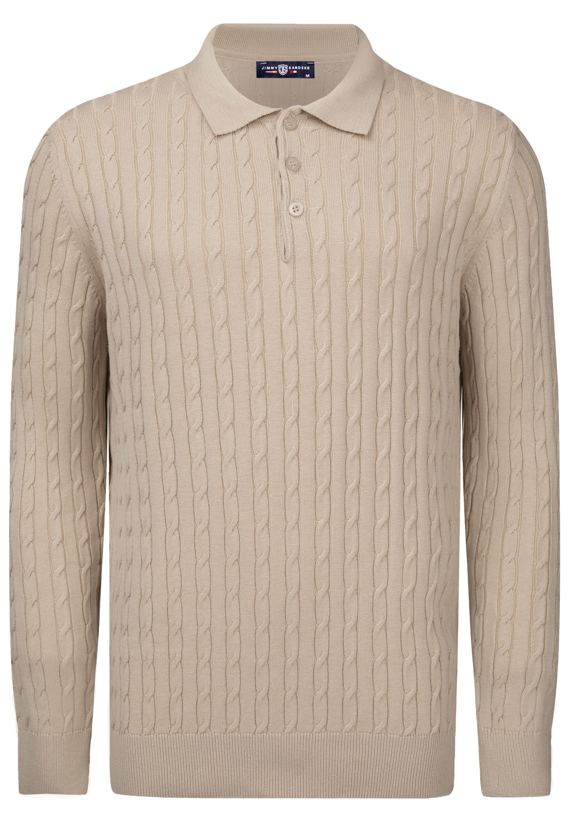 Jimmy Sanders Pullover i beige: forside